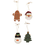 Tree Beaded Card Ornament