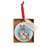 Reindeer Boxed Ornament