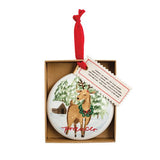 Reindeer Boxed Ornament