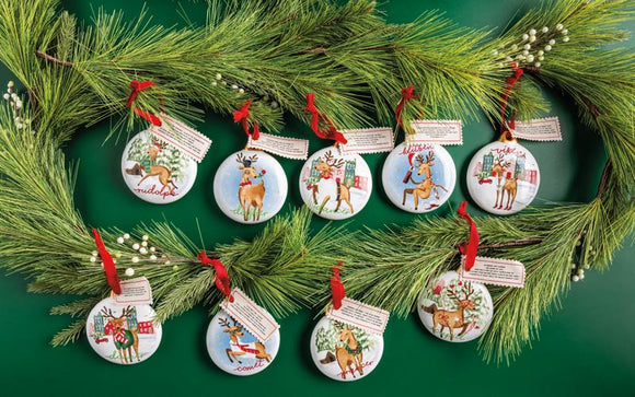 Reindeer Boxed Ornament