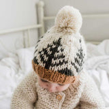 Forest Knit Beanie Hat 0-6 mo