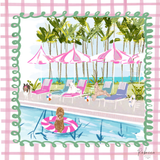 POOL PAWTY - MAHJONG MAT