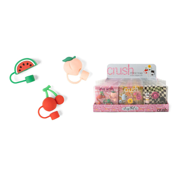 Crush - Thirst Trap Straw Topper Set
