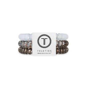 Truly Taupe Set of 3 Small Hair Teleties