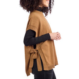 Tye Sweater Vest Tan - One Size