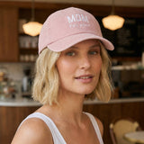 Pink MOM EST.2026 Baseball Cap
