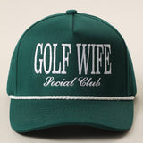 Green Golf Wife Hat