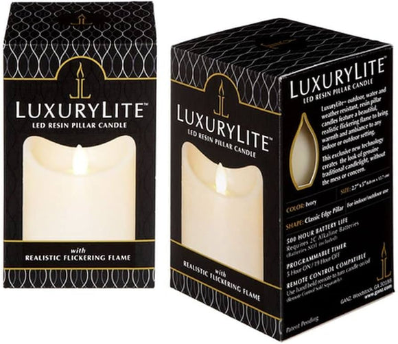 Luxury Light Boujee Pillar Candle - 3x6