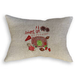 Georgia Football Pattern: Dishtowel
