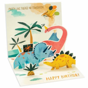 Dinosaurs - Mini 3D Card