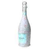 Floral Bridal Bliss Prosecco Bottle Wrap