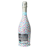 Colorful Dots Prosecco Bottle Wrap