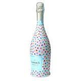 Colorful Dots Prosecco Bottle Wrap