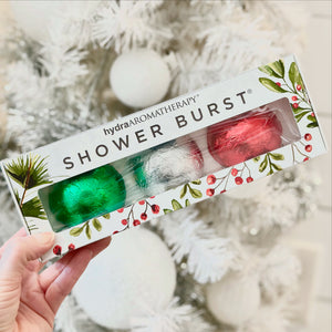 Deck the Halls Shower Burst Trio