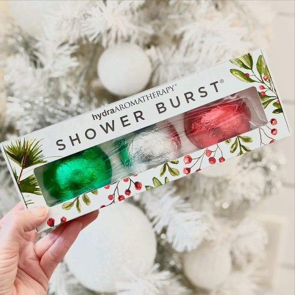 Deck the Halls Shower Burst Trio