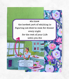 Funny Cooking Vintage Tea Towel : Hardest Part of Adulting