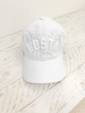 White WDSTK Ball Cap