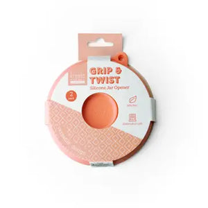 Grip & Twist 2 Piece Jar Opener - Pink