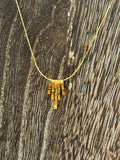 5 Bar Gold Necklace