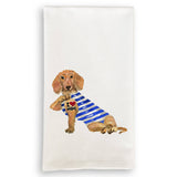 Tattoo Dog: Dishtowel