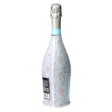 Floral Bridal Bliss Prosecco Bottle Wrap