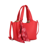 Lulu Bag With Scarf: Brown