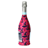 Preppy Halloween Witch Hats Prosecco Bottle Wrap