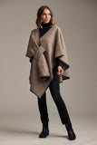 Oatmeal Hayword Blanket Stitch Poncho