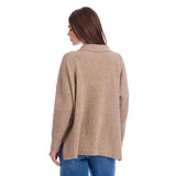 Tan Noa Collared Sweater - One Size