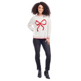 Red Wilder Sweater with Bow
