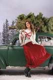 Red Wilder Sweater with Bow