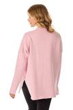 One Size - Pink Santa Jacquard Sweater