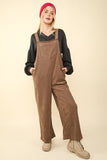 Soft Mocha Cord Jumpsuit