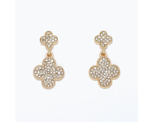 Big and Little Cross Earrings