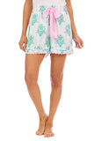 Sage Dahlia Pajama Shorts