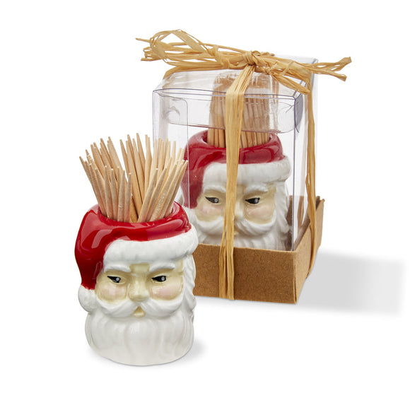 Vintage Santa Toothpick Holder