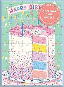 Happy Birthday Puzzle Card