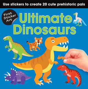 Ultimate Dinosaurs First Sticker Art