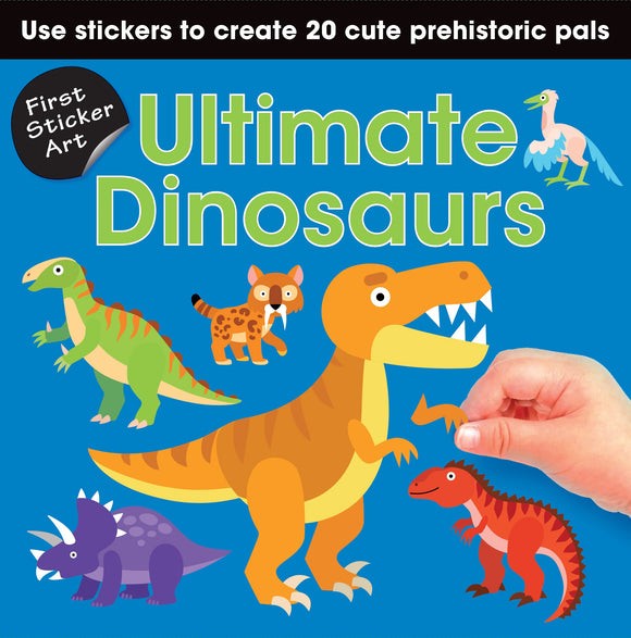 Ultimate Dinosaurs First Sticker Art