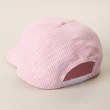 French Bulldog USA Seersucker Hat