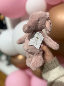 Elephant - Safari Plush Rattle Pal