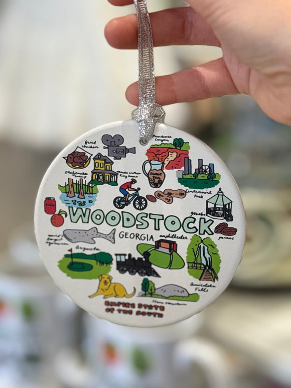 Woodstock Georgia Icon Ornament