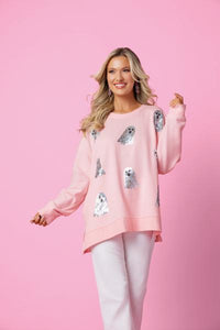 One Size - Ghost Sparkle Sweatshirt
