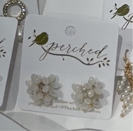 Multi Petal Stud Earrings