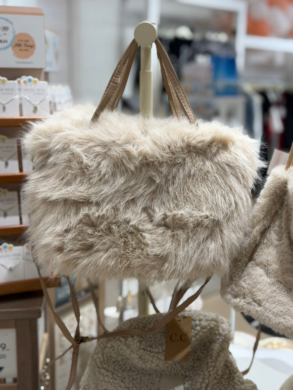 Fluffy Faux Fur Bag