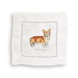 I Love You Corgi: Dishtowel