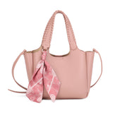 Lulu Bag With Scarf: Brown