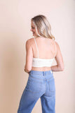 Ivory - Stylish Padded Brami Top
