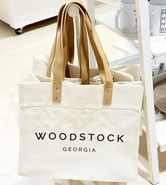 Woodstock Market Tote Bag