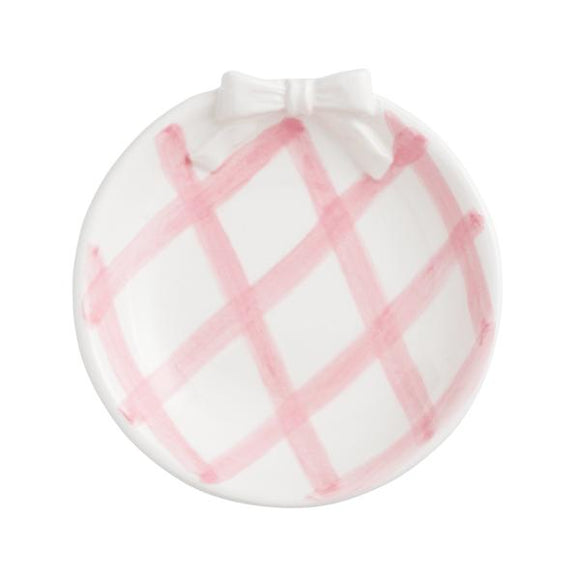 White Bow Tidbit Dish